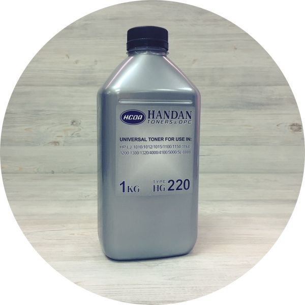 Тонер HANDAN Универсальный для HP LJ 1010/1200, Тип HG220, 1 кг, канистра