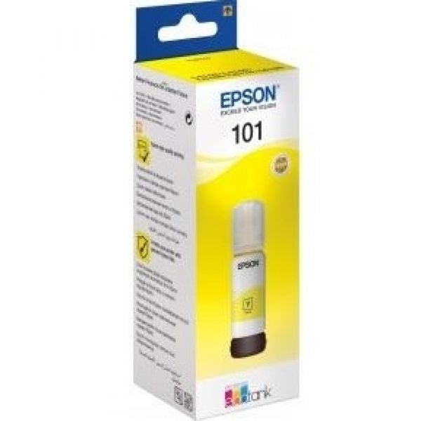 Чернила Epson EcoTank L4150/4160/L6160/L6170/L6190, 70мл (О) жёлтые C13T03V44A