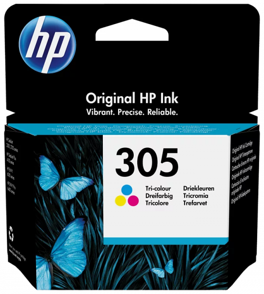Картридж струйный 305 для HP DJ 2320/2710/2720, 100стр.(О) цветной 3YM60AE
