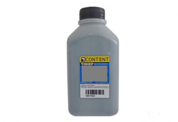 Тонер Content для HP CLJ CP1215/CM1312/Pro 200 M251/mfp M276, Тип 1.2, Bk, 55 г, банка