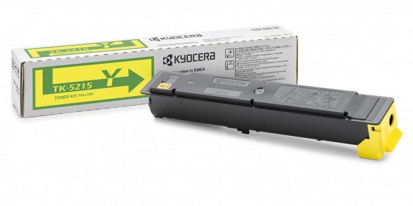 Тонер-картридж Kyocera TASKalfa 406ci (O) TK-5215Y, 15K, Y