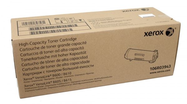 Тонер-картридж XEROX VL B600/B605/B610/B615, 25,9К (О) 106R03943