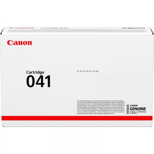 Тонер-картридж 041 BK для Canon LBP312x, 10К (О) 0452C002