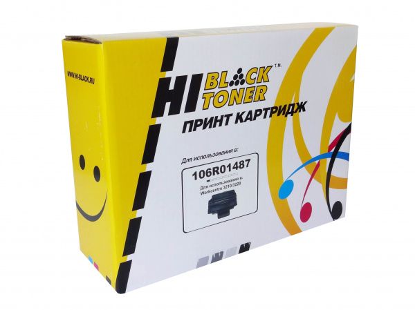 Картридж Hi-Black (HB-106R01487) для Xerox WC 3210/3220, 4,1K