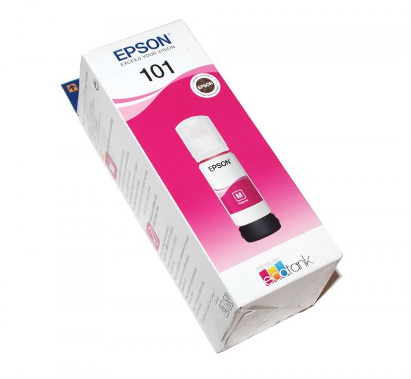 Чернила Epson EcoTank L4150/4160/L6160/L6170/L6190, 70мл (О) малиновые C13T03V34A