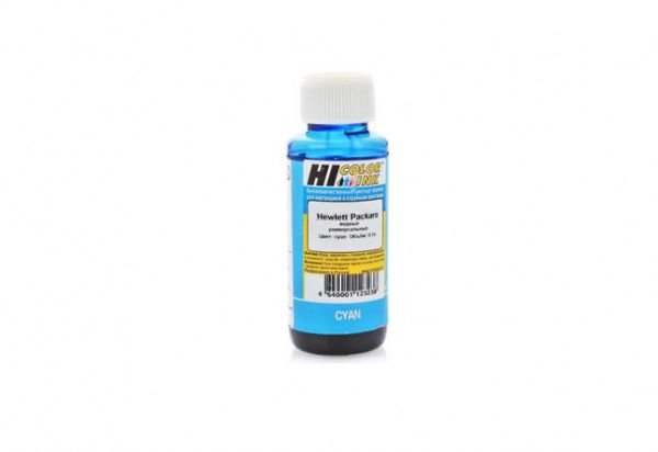 Чернила Hi-Black Универсальные для HP (Тип H), C, 0,1 л.