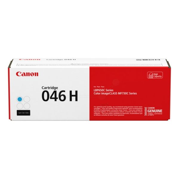 Тонер-картридж 046H C Canon i-SENSYS LBP650, MF730, 5К (О) голубой 1253C002