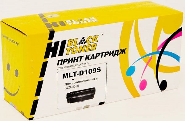 Картридж Hi-Black (HB-MLT-D109S) для Samsung SCX-4300/4310/4315, 2K