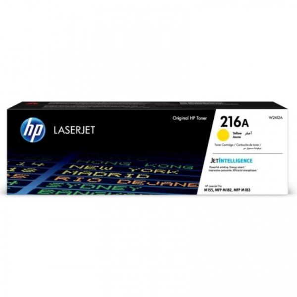 Картридж лазерный 216A для HP MFP M182/ M183, 0,85К (О) желтый W2412A
