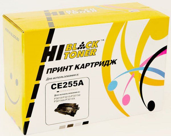 Картридж Hi-Black (HB-CE255A) для HP LJ P3015, 6K