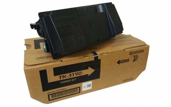 Тонер-картридж TK-3190 Kyocera P3045DN/P3050DN/P3055DN/P3060DN, 25K (О) чёрный 1T02T60NL0