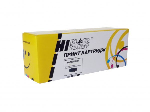 Тонер-картридж Hi-Black (HB-106R01633) для Xerox Phaser 6000/6010/WC6015, Y, 1K