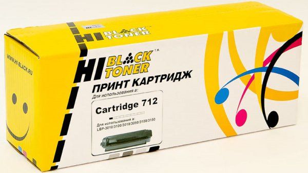 Картридж Hi-Black (HB-№712) для Canon LBP-3010/3100, 2K