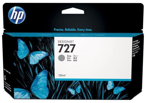 Картридж 727 для HP DJ T920/T1500 (O) B3P24A, Grey, 130 мл