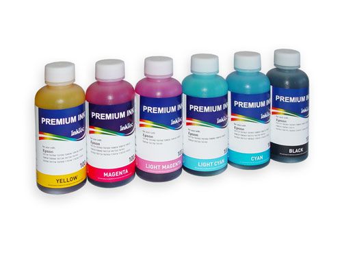 Чернила InkTec (E0010) для Epson R200/R270 (T0821), Bk, 0,1 л.