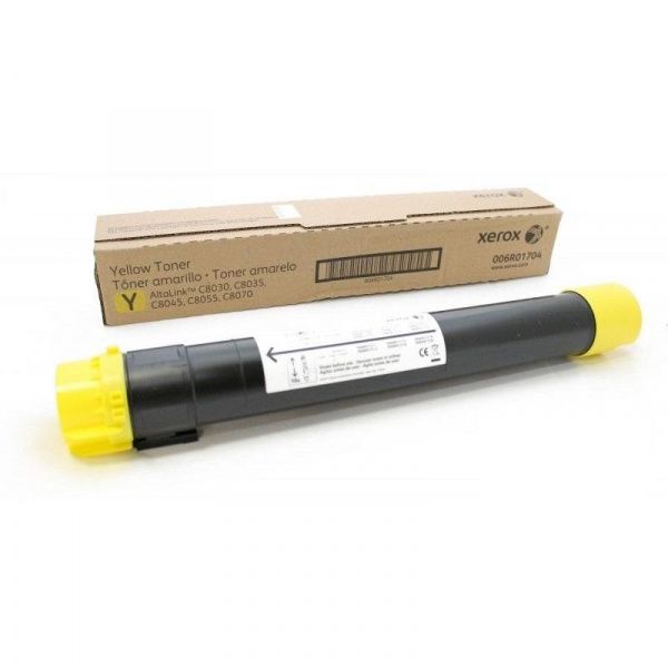 Тонер-картридж XEROX AltaLink C8030/35/45/55/70, 15К (О) жёлтый 006R01704
