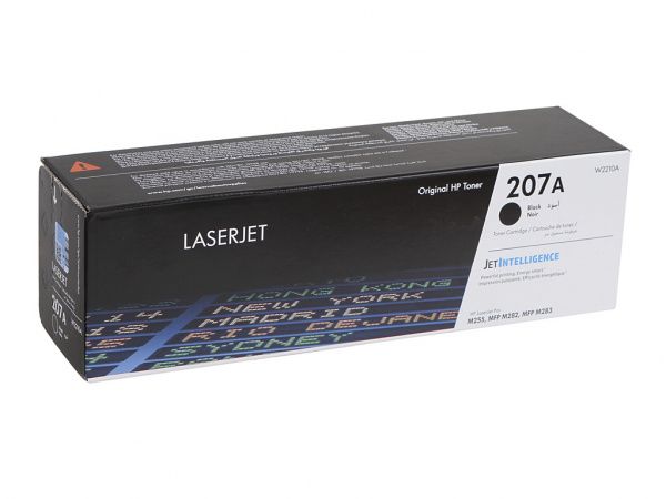 Картридж лазерный HP 207A для HP M255/MFP M282/M283 1,35К (О) черный W2210A