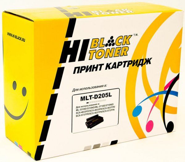 Картридж Hi-Black (HB-MLT-D205L) для Samsung ML-3310D/3310ND/3710D/SCX-4833/5637, 5K