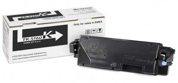 Тонер-картридж TK-5160K Kyocera P7040 cdn, 16К (O) чёрный 1T02NT0NL0