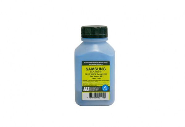 Тонер Content для Samsung CLP-300, Тип 1.1, Bk, 90 г, банка
