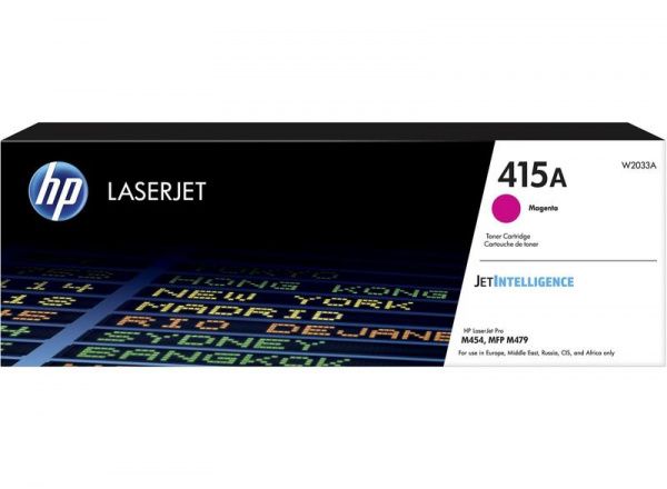 Тонер-картридж 415A для HP LJ M454/MFP M479, 2,1К (O) малиновый W2033A