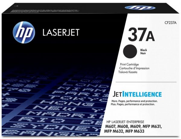 Картридж HP 37A LaserJet Enterprise M609x, 11К (О) CF237A